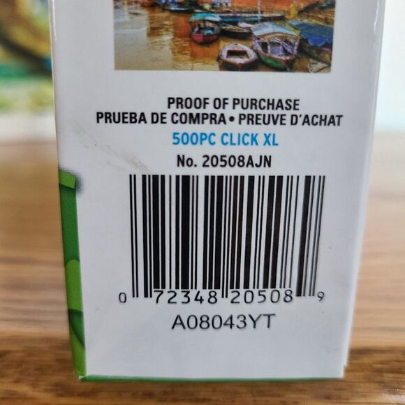 500 Piece Puzzle Lot - Set of Two - Turtle and Flower - Buffalo and Mega Puzzles - Picture 16 of 16